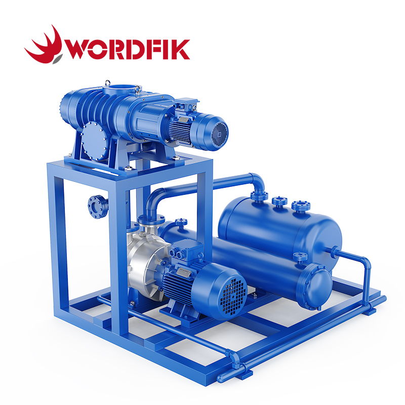 sistema di aspirazione delle radici ad anello d'acqua