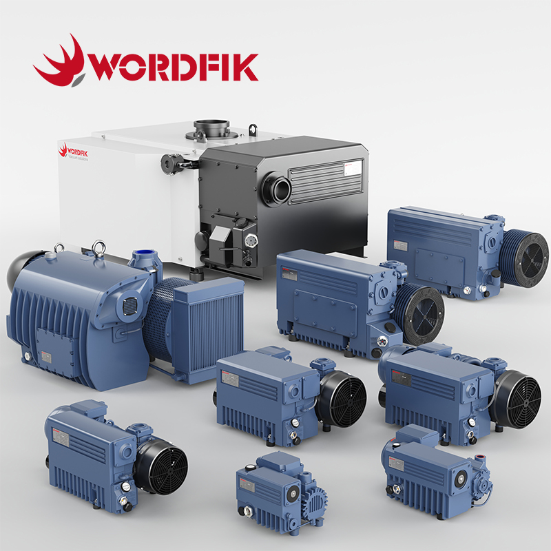 WordFik PVX Series Olio Lubrosed Rotary Vane Parks Pompe