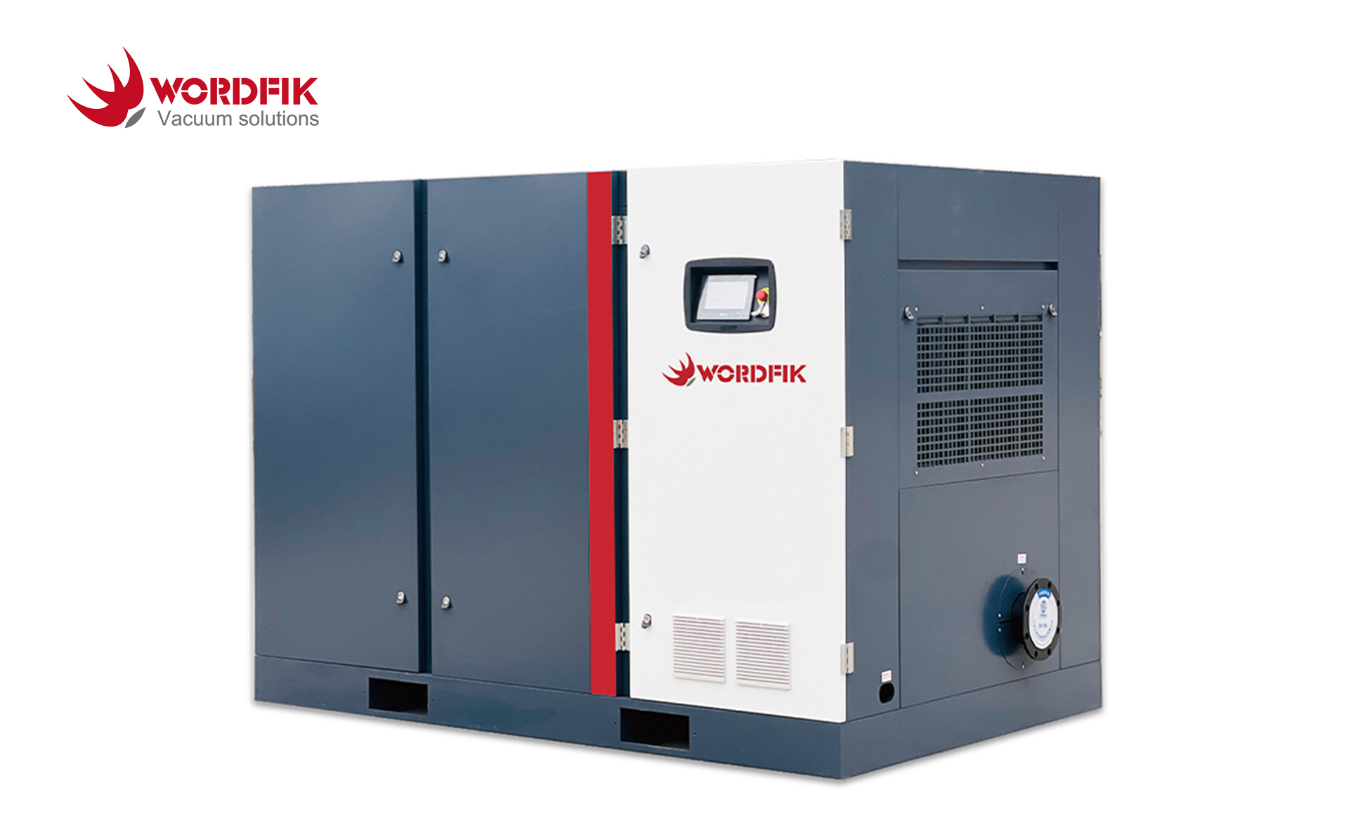 pompa per vuoto a vite