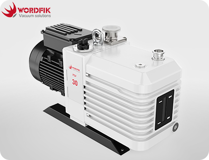 pompe per vuoto rotative a palette wordfik a due stadi con tenuta a olio