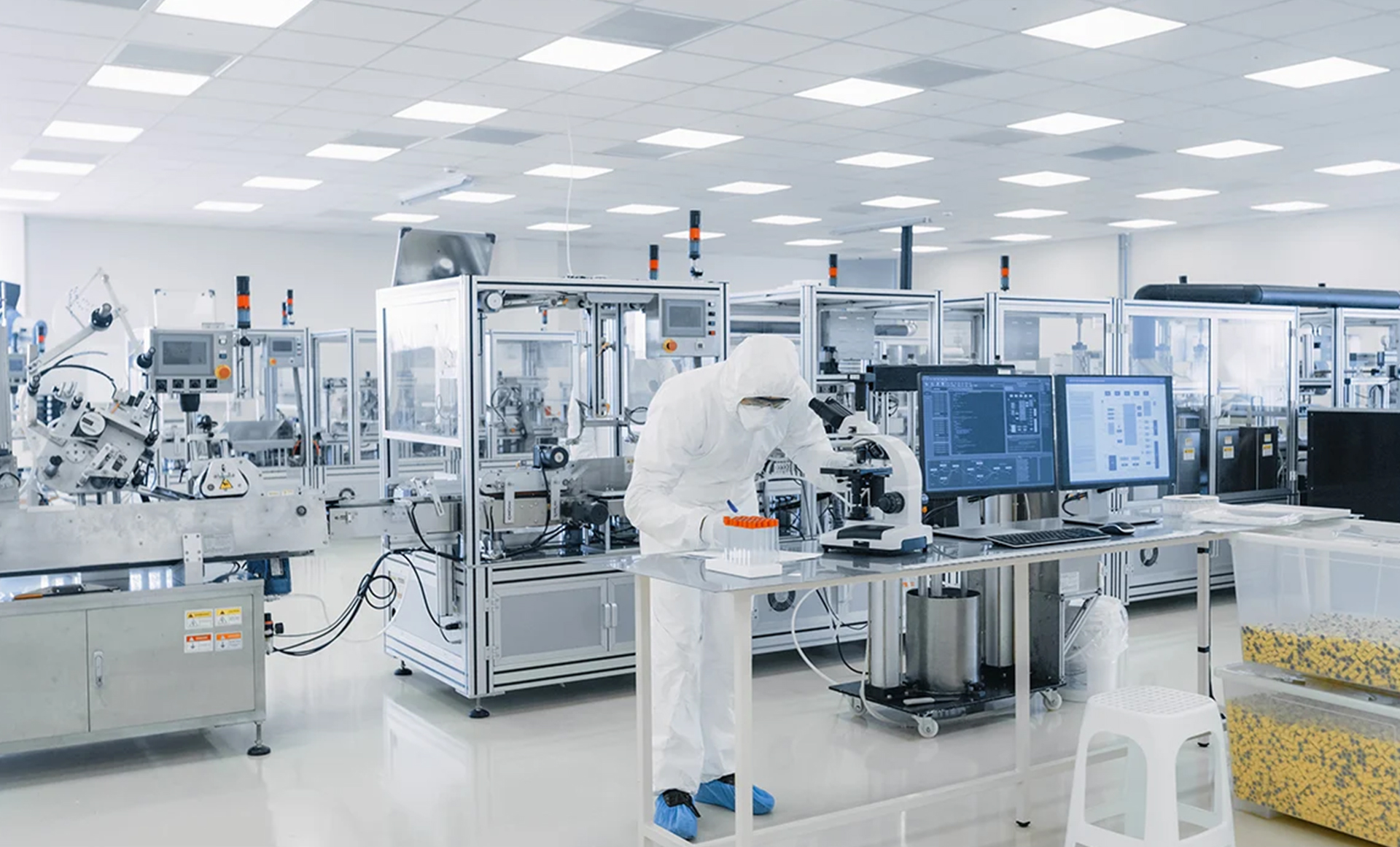 pompa a vuoto per l'industria medica
