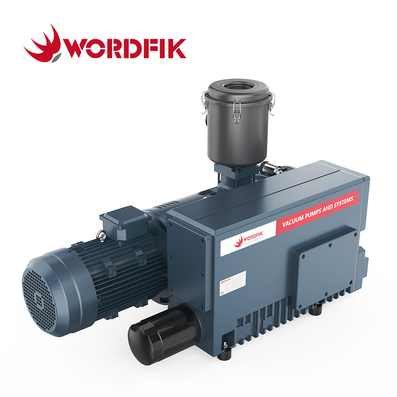Pompa per vuoto rotativa a palette lubrificata ad olio Wordfik PVX302 300m³/h 360m³/h