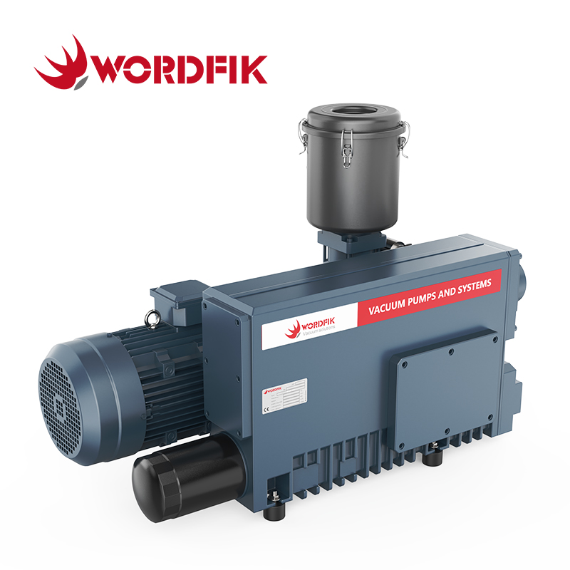 Pompa per vuoto rotativa a palette lubrificata ad olio Wordfik PVX160