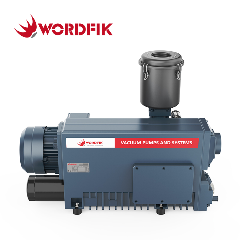 Pompa per vuoto rotativa a palette lubrificata ad olio Wordfik PVX160
