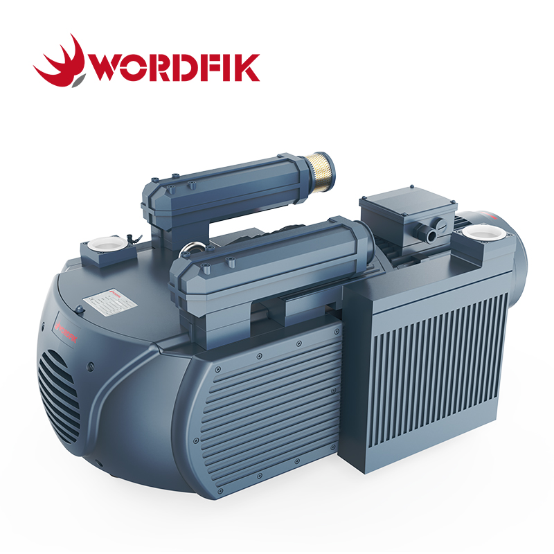 Flusso alto 200-240m³/h PVT200 Wordfik Dry Rotary Vane Pressione sotto vuoto Pompa 5,5kw 6,6kW