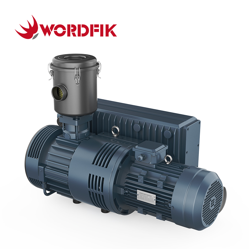 Pompa per vuoto rotativa a palette lubrificata ad olio Wordfik PVX160