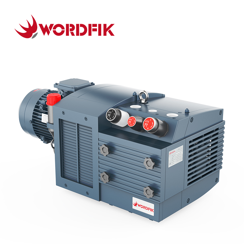 Due connessioni di aspirazione Pompa combinata per vuoto e pressione a palette rotativa senza olio Wordfik PVDT60 60m³/h 72m³/h