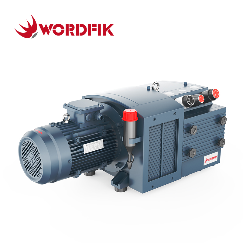 Due connessioni di aspirazione Pompa combinata per vuoto e pressione a palette rotativa senza olio Wordfik PVDT60 60m³/h 72m³/h